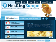 Tablet Screenshot of nestling.pl